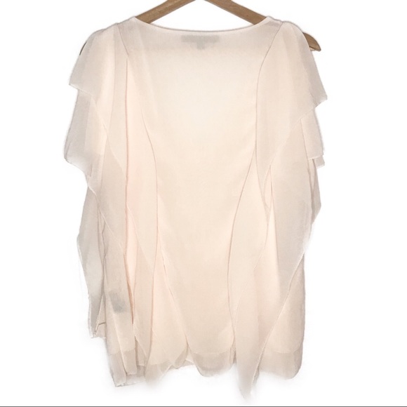 Love Stitch | Sheer V-neck Sleeveless Blouse (S) - Picture 2 of 6